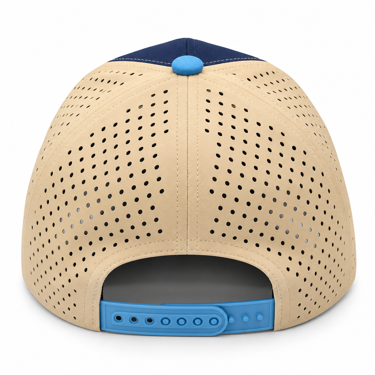 The Golf Adjacent – Dirigo Golf Works Performance Cap (Navy / Khaki)