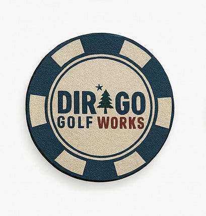 Dirigo Golf Works Poker Chip Ball Marker