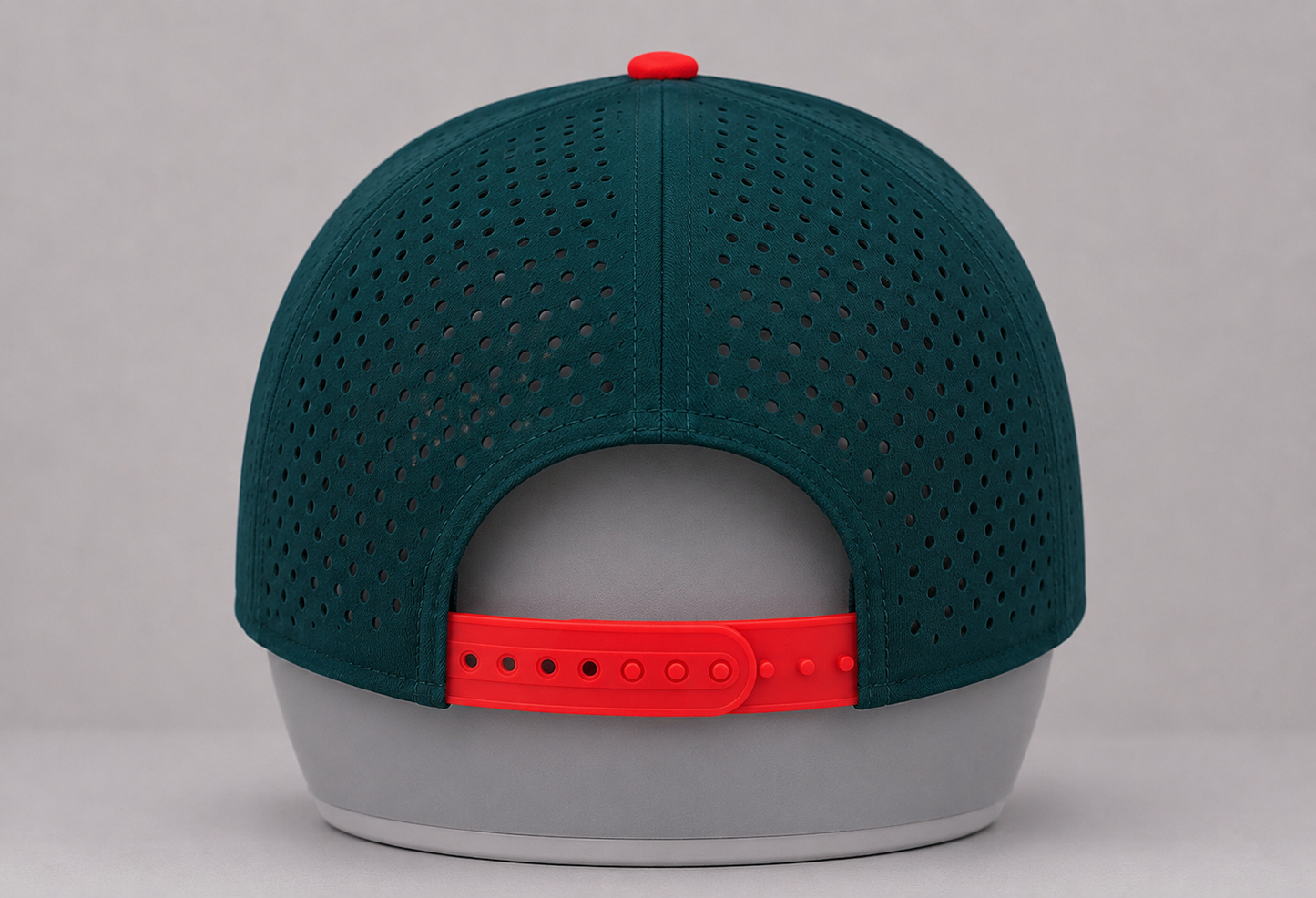 ME Buoy Series “Lady Tess” - Dirigo Golf Works Performance Cap (Forest / Coral)